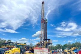 Rig PDSI #25.2 rampungkan pengeboran sumur KRG-042 lebih cepat, hasil uji produksi capai 777 BOPD