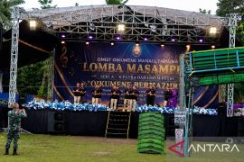 PLN sukseskan lomba masamper "Oikumene Bermazmur" di Sangihe