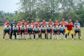 Korpri Dambaan FC silahturahmi sepakbola dengan kebun Paya Pinang