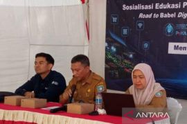 Bank Indonesia Babel edukasi pedagang pasar gunakan pembayaran nontunai