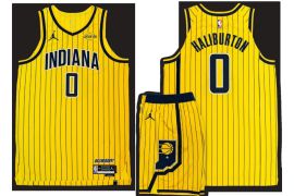 Pacers kembali berseragam "pinstripe" untuk musim 2026-2027