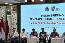 DKI tetapkan tarif Transbandara rute Blok M-Soetta dari Rp3.500 jadi Rp15 ribu
