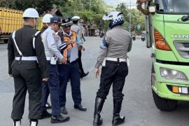 Dishub Balangan dan Polres gelar operasi penegakan hukum LLAJ