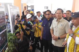 AHY tinjau pembangunan Sekolah Rakyat Terintegrasi 2 di Medan