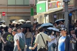 Badan cuaca Jepang perkirakan panas yang berbahaya terus berlanjut