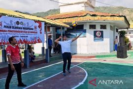 Lapas Gorontalo gelar pekan olahraga antar warga binaan