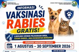 Distankan Pekanbaru gelar Vaksinasi Rabies Gratis lindungi hewan dan pemilik