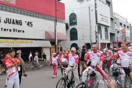 DHD 45 Sumut gelar kegiatan  patriotisme sambut HUT Ke-81 RI