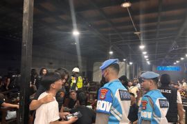 Patroli Gabungan TNI-Polri dan Gaktib di Tempat Hiburan Malam di Bulungan