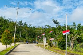 3.000 bendera Merah Putih berkibar ikut jaga perbatasan Jagoi Babang Kalbar