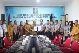 Kemenkum pastikan Ranperda RTRW Padangsidimpuan selaras peraturan