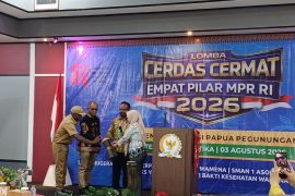 50 siswa SMA di Kabupaten Jayawijaya ikut lomba cerdas cermat empat pilar MPR