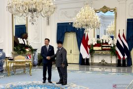 Presiden Prabowo dan PM Thailand bertemu empat mata di Istana Merdeka
