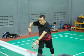Semarak Hari Pengayoman Ke-81, Kanwil Kemenkum Babel gelar turnamen badminton