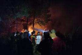 Kebakaran hutan lindung Gunung Soputan meluas hingga 300 hektare