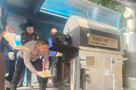 Polres Tangerang Selatan musnahkan 46 juta butir obat keras daftar G