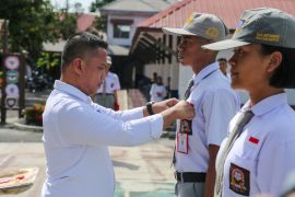 Sekretaris Daerah Pematangsiantar pimpin upacara di pemusatan latihan calon Paskibraka