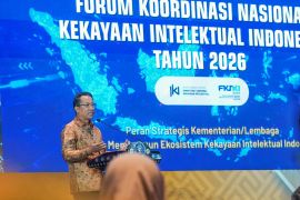 Menkum harapkan Rencana Induk KI Nasional 2027--2036 jadi proyek strategis nasional