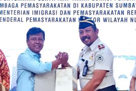 Pemkab Sumbawa Barat memberikan tanah hibah tingkatkan pelayanan Lapas