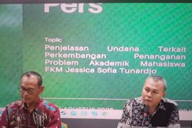 Undana menegaskan Jessica belum sampai tahapan ujian skripsi