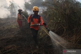 Asap karhutla ganggu aktivitas belajar di SMPN-12 Sungai Raya