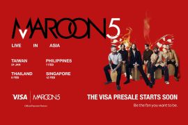 Yes Please: Visa is Official Payment Partner for the Maroon 5 Asia 2027 Tour