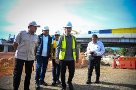 Indonesia's VP inspects post-disaster bridge recovery in Aceh