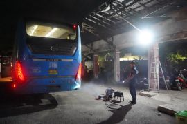 Dishub Semarang pastikan kelaikan Trans Semarang melalui "ramp check"