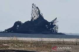 Objek Wisata Oro-oro Kesongo di Blora Jateng kembali alami semburan lumpur