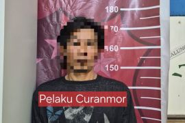 Pelaku curanmor ditangkap Polsek Kotarih  dalam waktu 6 jam