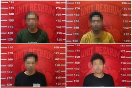 Polres Serang ungkap pencurian 990 batang besi ulir di Cikande