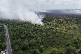 Dishut Kalteng optimalkan patroli drone pantau titik api, gerak cepat tangani karhutla