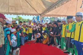 Ratusan pelajar di Tabalong ikuti lomba balogo