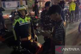 Polresta Bandung mengerahkan 350 personel patroli guna antisipasi begal
