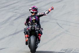 Pebalap Jorge Martin juara sprint MotoGP Inggris 2026