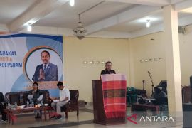 Anggota DPR Maruli- Kemenham Sumut perkuat pemahaman HAM di Medan