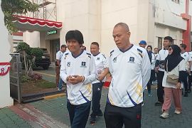 Kanwil Kemenkum Banten gelar Fun Walk sambut Hari Pengayoman ke-81