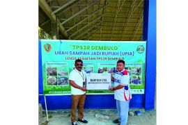PLN Nusantara Power Unit Pembangkitan Gorontalo dukung penguatan TP3R Tanggidaa Group melalui bantuan TJSL berbasis ekonomi sirkular