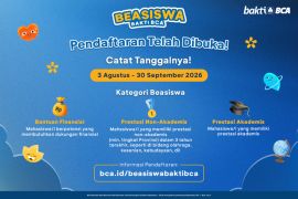 BCA dukung penguatan SDM dan pembangunan berkelanjutan melalui beasiswa