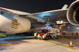 Pertamina fuels Emirates A380 with 92,901 liters in Jakarta