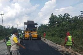 Pembangunan Jalan Lintas Bono sepanjang 200 km sudah telan anggaran hampir Rp1 triliun