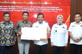 Pemkot Pangkalpinang-PLN UP3 Bangka perkuat kerja sama pemungutan pajak tenaga listrik