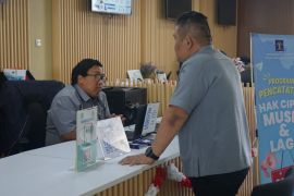 Kemenkum Banten beri layanan pencatatan Hak Cipta Musik Gratis di Tangsel