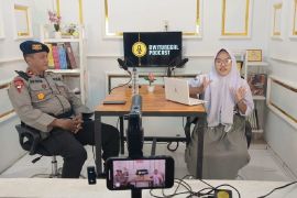 Brimob Sumut edukasi pelajar di Deli Serdang upaya membentuk karakter