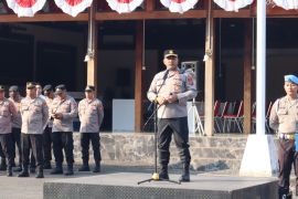 Kapolres Tala ingatkan personil hindari hal negatif