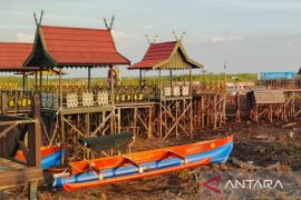 Omzet pedagang di Wisata Air Hitam Sebangau turun drastis dampak kemarau