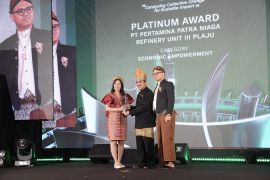Kilang Plaju raih penghargaan Platinum ISRA 2026 lewat program Mina Padi di Banyuasin
