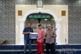 PT Timah serahkan bantuan untuk Masjid Nurul Fatah Belitung