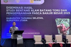 Bupati Tapsel sambut Riset UI, rekomendasi ilmiah kunci jaga ekosistem Batang Toru