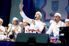 Rangkaian Hari Jadi, ribuan jamaah ikuti Banjar Bershalawat